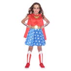 Kinderkostuum Wonder Woman 5-delig Official, Ophalen of Verzenden, Nieuw