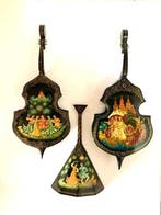 Kholuy / Palekh style - M. Shishakova & S. Bykov - Doos (3)
