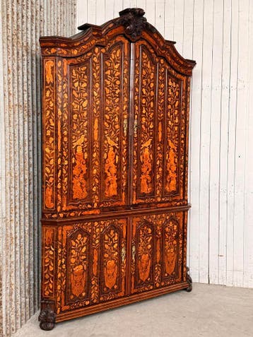Console tafel antiek buro, bureau, bureau, klep secretaire, Ophalen of Verzenden