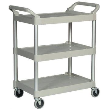 X-tra trolley grijs | kunststof Rubbermaid, Verzenden, Nieuw in verpakking