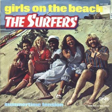 Single vinyl / 7 inch - The Surfers - Girls On The Beach, Verzenden, Zo goed als nieuw, 7 inch, Pop