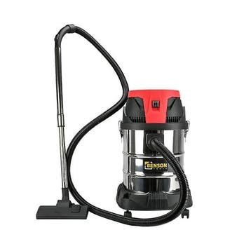 Stofzuiger | Benson (Nat en droog, 1400W, 30 liter), Verzenden, Nieuw
