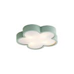 Kinder plafondlamp groen met wit - Lucille, Huis en Inrichting, Lampen | Plafondlampen, Verzenden, Nieuw, Hout, Voor kinderen