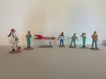 Moulinsart - Tintin - 7 - La Fusée X-FLR6 (collection, Boeken, Nieuw