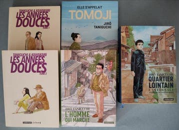 Jirô Taniguchi - 3x C + 2x B - 5 Album - Eerste druk -, Boeken, Nieuw