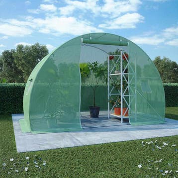 vidaXL Kas 4,5 m² 300x150x200 cm, Verzenden, Nieuw
