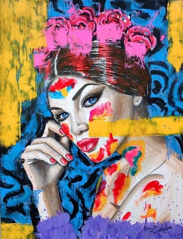 Margot Laffon - Urban Rose - Original - Completely