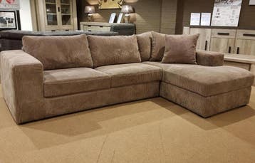 Loungebank Loenen - loungebanken, Nieuw, 150 cm of meer, Stof, 250 tot 300 cm