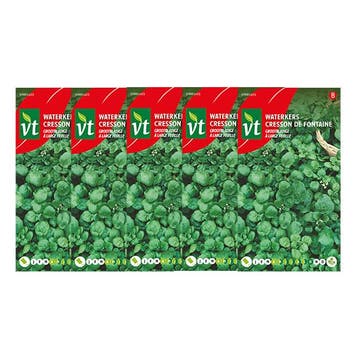 Waterkers zaad | VT | 5 stuks, Verzenden