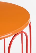 2dekans | Mica Decorations metale zijtafel - Oranje - 2, Ophalen of Verzenden, Gebruikt