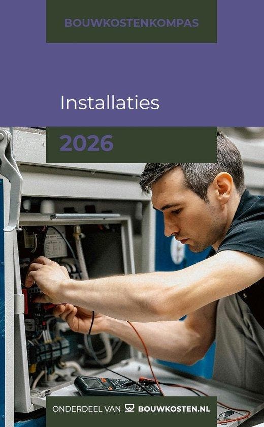 9789493312883 Bouwkostenkompas - Installaties 2026, Boeken, Informatica en Computer, Nieuw, Verzenden