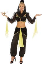 2dekans | dressforfun - vrouwenkostuum buikdanseres 1001, Ophalen of Verzenden, Zo goed als nieuw
