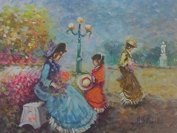 Antonio Pecorelli (XX) - Dame a Paris