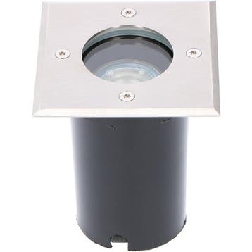 LED Grondspot - Sanola Aton - Inbouw - Vierkant - GU10, Ophalen of Verzenden, Nieuw, Overige fittingen, Vloerspot of Grondspot