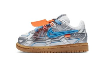 Nike Air Rubber Dunk Off-White University Blue (TD), Kleding | Heren, Schoenen, Nieuw