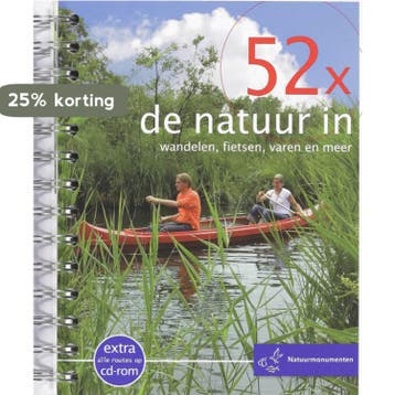 52x de natuur in / 52-serie - M. den Hartog 9789057673245, Verzenden, Gelezen, M. den Hartog
