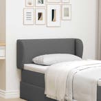 vidaXL Hoofdbord oor Dim Grijs 40 x 23 x 6 cm Stof, Verzenden, Nieuw, Stof