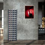 Wijnrek | 64 flessen | 45x20x160cm | Flessenrek | Staal |, Verzenden, Nieuw