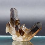 Prachtige gerookte kwartscluster • 91,60 ct • Volledig