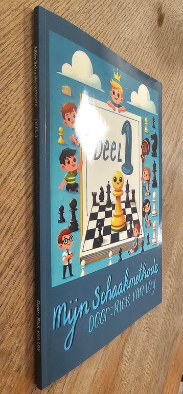 Mijn Schaakmethode Deel 1, schaken, kinderen, leraren, Hobby en Vrije tijd, Denksport en Puzzels, Verzenden, Nieuw, Schaken