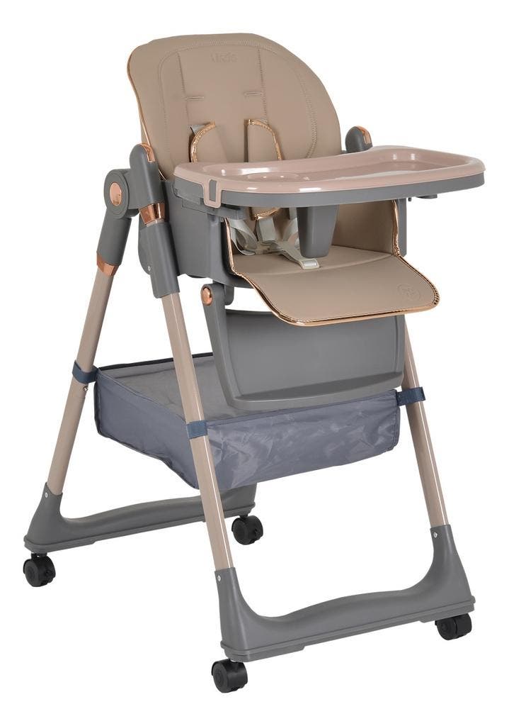 Moni Lindo Beige Kinderstoel incl. Accessoires, Kinderen en Baby's, Kinderstoelen, Inklapstoel, Nieuw, Verzenden