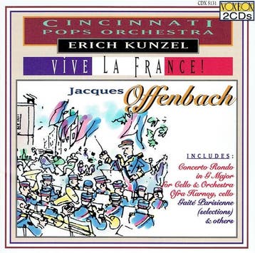 cd - Cincinnati Pops Orchestra - Erich Kunzel, Jacques Of..., Verzenden, Zo goed als nieuw