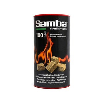 Samba Aanmaakblokjes - plantaardige olie en naaldhout - b..., Ophalen of Verzenden, Nieuw