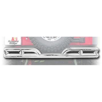 Rugged Ridge 3in Double Rear Tube Bumper 07-18 Jeep Wrangler, Ophalen of Verzenden, Nieuw