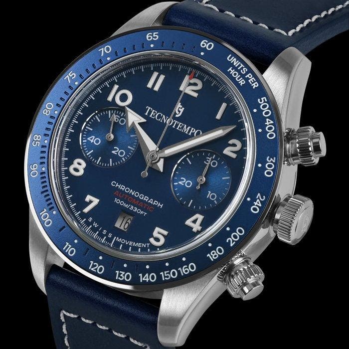 Tecnotempo - Automatic MECA CHRONO - Limited Edition - -, Sieraden, Tassen en Uiterlijk, Horloges | Heren