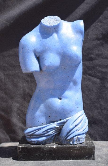sculptuur, Venere di Milo - 26 cm - Marmer, Antiek en Kunst, Curiosa en Brocante