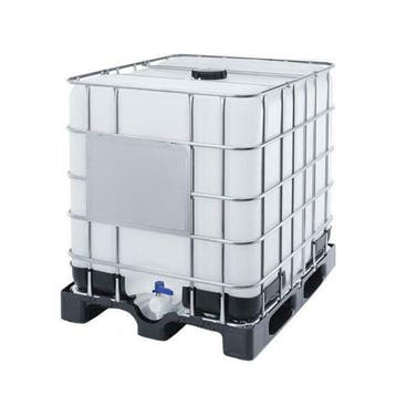 Ibc containers 1000 liter tanks gespoeld en ongespoeld, Doe-het-zelf en Verbouw, Gebruikt
