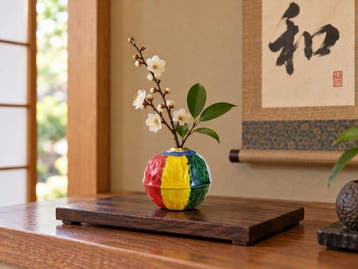 Matsui Takashi () – Kamifusen – keramische bloemvaas
