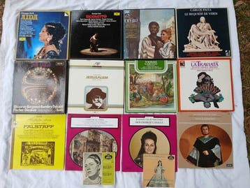 Verdi - Collection with 6 box sets + 6 LPs + 2 EPs - Diverse, Cd's en Dvd's, Nieuw in verpakking