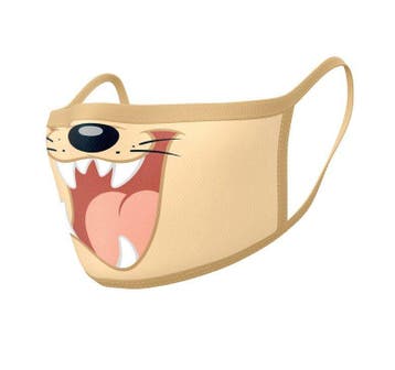 Looney Tunes Face Masks 2-Pack Taz, Ophalen of Verzenden, Nieuw