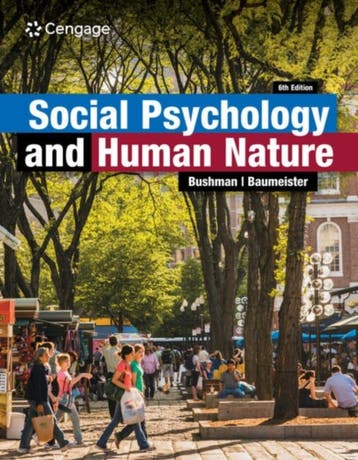 Social Psychology and Human Nature 9780357946305, Boeken, Psychologie, Zo goed als nieuw