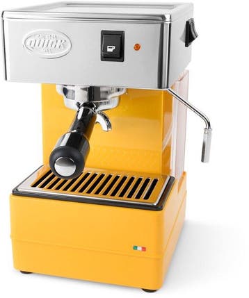 Quick Mill 820 geel piston espressomachine benelux met, Verzenden, Nieuw