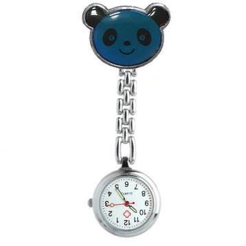 Fako - Verpleegstershorloge - Panda - Blauw, Verzenden, Nieuw