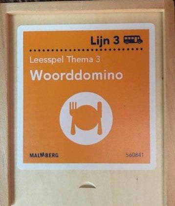 Lijn 3  Leesspel Thema 3, Woorddomino, Verzenden, Nieuw