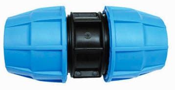 Supreme pe koppeling, Kiwa, 2x klem-50 mm, Verzenden, Nieuw