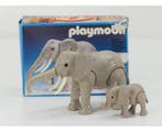 Playmobil 3493 Olifanten compleet OVP #9540 (e Speelgoed), Ophalen of Verzenden, Gebruikt