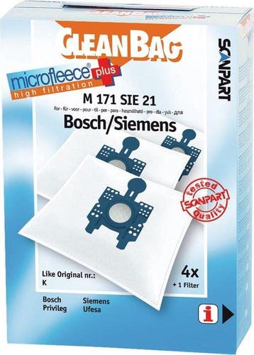 Cleanbag stofzuigerzak fleece (doos) type K, Witgoed en Apparatuur, Stofzuigers, Verzenden, Nieuw