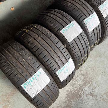 4 x Goodyear 195-60-15 Zomerbanden 6mm, Gebruikt, 15 inch, Ophalen of Verzenden, Band(en)