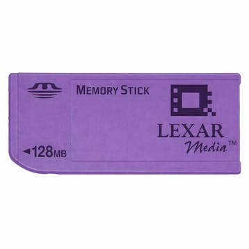 Lexar Memory Stick Card - 128MB, Verzenden, Zo goed als nieuw