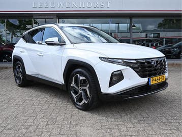 Zakelijke Lease |  Hyundai Tucson 1.6 T-GDI PHEV Premium 4WD, Automaat, Gebruikt, Overige brandstoffen, Wit