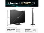 Hisense - MINI-LED 70-79 Ultra HD 4K TV - 75 inch, Overige merken, Verzenden, Nieuw, 100 cm of meer