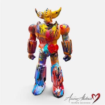 michele socionovo - Goldrake Amour Abstrait