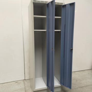 2-deurs Oostwoud kledinglocker - 185x63x50 cm, Ophalen of Verzenden, Nieuw