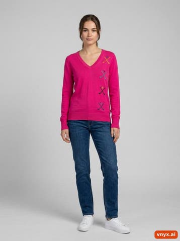 Tommy Hilfiger Truien Dames maat M Roze Vintage, Ophalen of Verzenden, Nieuw