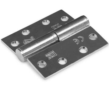 DX SKG3 Kogelstift paumelle rechte hoek 89x89 mm rechts, Verzenden, Nieuw