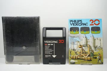 NR.20 Philips Videopac: Stone Sling Morgen in huis!, Computers en Software, Vintage Computers, Ophalen of Verzenden